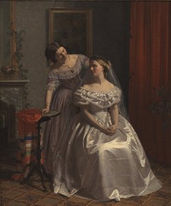 花嫁は彼女の友人によって装飾されています 作： Henrik Olrik