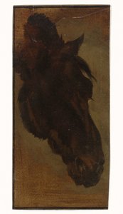 馬の頭 作： Henriëtte Ronner