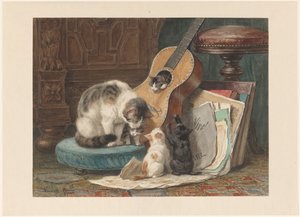 ミュージシャン ハーモニスト 作： Henriëtte Ronner