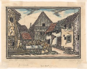 アイフェルの農場 作： Henriëtte van Hove (signed by artist)