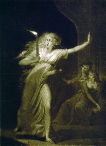 マクベス夫人、第5幕、第1場。 作： Henry (1741 1825) (after) Fuseli