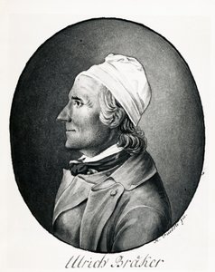 ウルリッヒ・ブレイカーの肖像（スイス・ナビス 作： Johann Heinrich Füssli