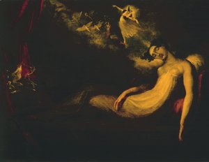 女王マブ 作： Johann Heinrich Füssli