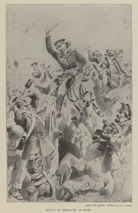 レサカ・デ・ラ・パルマの戦い（リトグラフ
