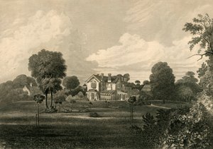 「デュラニー コテージ」、1835 年。 作： Henry Alexander Ogg