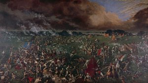 サン・ジャシントの戦い 1836年 作： Henry Arthur McArdle