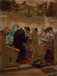 1872年のクリスマスの祈り 作： Henry Bacon