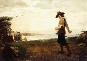 ローズスタンディッシュの埋葬、1870 作： Henry Bacon