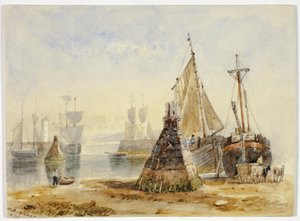 港の船 作： Henry Barlow Carter