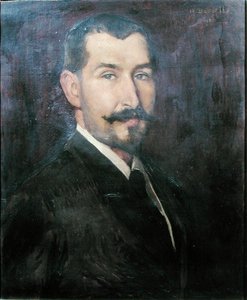 ベルナール＝ジャン・アントワーヌ・マルファン（1858-1942）1892年（油彩・キャンバス） 作： Henry Bataille