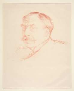 ミルボーの肖像 作： Henry Bataille