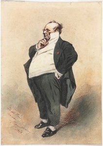 ジョセフ・プルドム・スタンディング 作： Henry Bonaventure Monnier