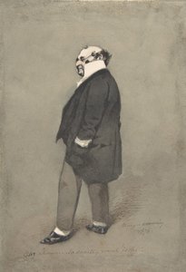 社会人ムッシュ・ジョセフ・プルドーム、1874年。 作： Henry Bonaventure Monnier