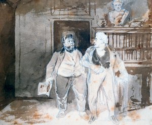2文字、c1825-1877 作： Henry Bonaventure Monnier