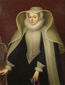 エリザベス、レディ・ホビー、ニー・エリザベス・クック 1528-1609、18世紀後半。 作： Henry Bone