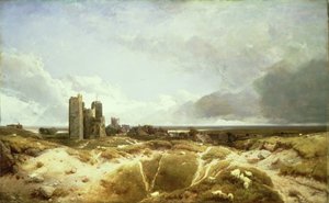 オーフォード城、1856 作： Henry Bright