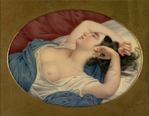 眠れる森の美女、ca。 1850。 作： Henry Brintnell Bounethea