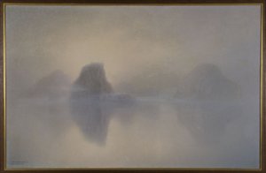 1902年、インスラエ・シレナム（キャンバスに油彩） 作： Henry Brokman Knudsen