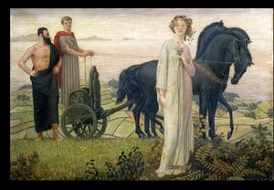 プルートとプロセルパイン、1914 作： Henry Bryson Burroughs