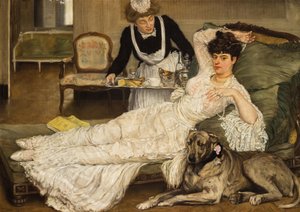 美しい少女、1902年。 作： Henry Caro Delvaille