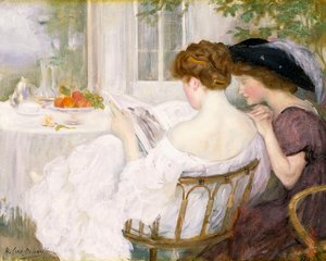 手紙、1910 作： Henry Caro Delvaille