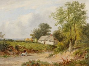 ヤームズリーの近く、1873 作： Henry Chaplin