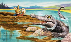 クマのウサギ 作： Henry Charles Fox
