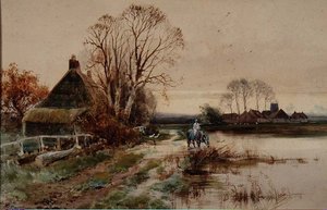 ノーフォーク州リーダム近郊 作： Henry Charles Fox