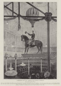 驚くべきサーカスの偉業、Corradiniの急降下 作： Henry Charles Seppings Wright