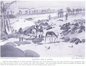 生計を立てる狩猟、1920年頃 作： ヘンリー・チャールズ・セッピングス・ライト
