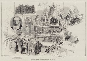 セントヘレンズのギャンブル研究所の開設 作： Henry Charles Seppings Wright