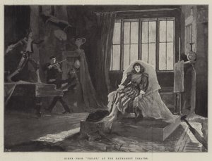 ヘイマーケットシアターでのTrilbyのシーン 作： Henry Charles Seppings Wright