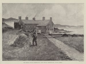 ジョージホワイト卿の生家、ロックハウス、ポーツチュワート、デリー州 作： Henry Charles Seppings Wright