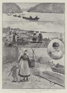 ニューファンドランドのスケッチ 作： Henry Charles Seppings Wright