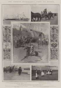 フランス大統領のロシア訪問 作： Henry Charles Seppings Wright