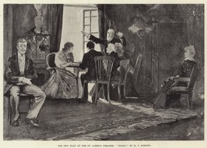 セントジェームス劇場の新しい舞台、ボギー、HVエズモンド 作： Henry Charles Seppings Wright