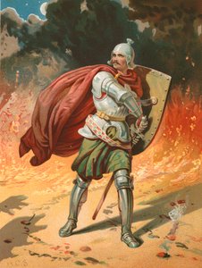 Apollyonとのクリスチャンの戦闘