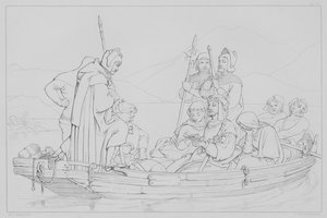 ウォルタースコット卿によると、ロバートブルースの生涯からのエピソード 作： Henry Courtney after Selous