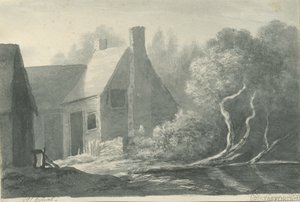リッチフィールド-エディアル：セピア・ウォッシュ・ドローイング、ND [1788-1855] （ドローイング 作： Henry Curzon Allport