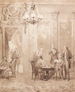 The Life of a Nobleman: Scene the Fifth - The Gambling House 作： Henry Dawe