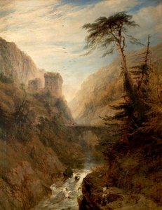 ダービーシャーデール、1849年 作： Henry Dawson