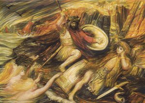 ジークフリートの死 作： Henry De Groux