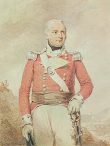 パトリックマッケンジー少将、1808年 作： Henry Edridge