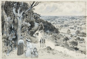 アルダーリー・エッジ、ピクニック 作： Henry Edward Tidmarsh