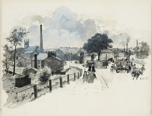 ブラックリー、ボガート・ホール・クラウへのボロボロの修学旅行 作： Henry Edward Tidmarsh