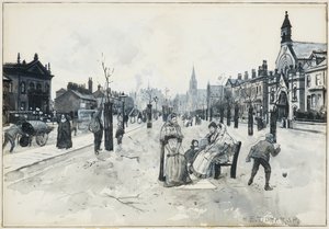 ペンドルトン、ブロード・ストリート 作： Henry Edward Tidmarsh
