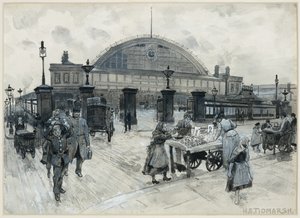 中央駅 作： Henry Edward Tidmarsh