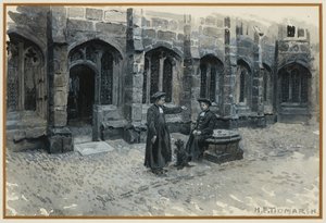 チェサムズ・カレッジ・ヤード 作： Henry Edward Tidmarsh
