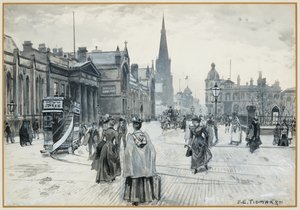チョールトン・タウン・ホール、美術学校、キャベンディッシュ・ストリート・チャペル 作： Henry Edward Tidmarsh