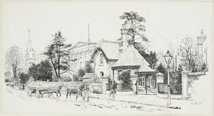 ディズベリー・ウェズリアン・カレッジ 作： Henry Edward Tidmarsh